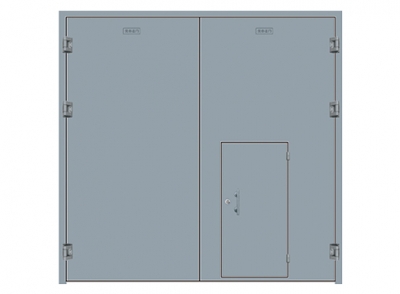 內(nèi)蒙古糧庫(kù)鋼制保溫密閉門